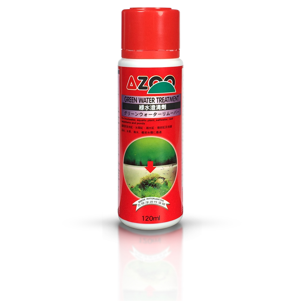 Green water remover (tratamiento vs. algas que colorean el agua verde, p/estanque) 120 ml