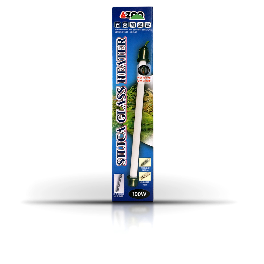 Silica glass power heater (calentador fijo con protección térmica y medio sílico) 350 W 115 V
