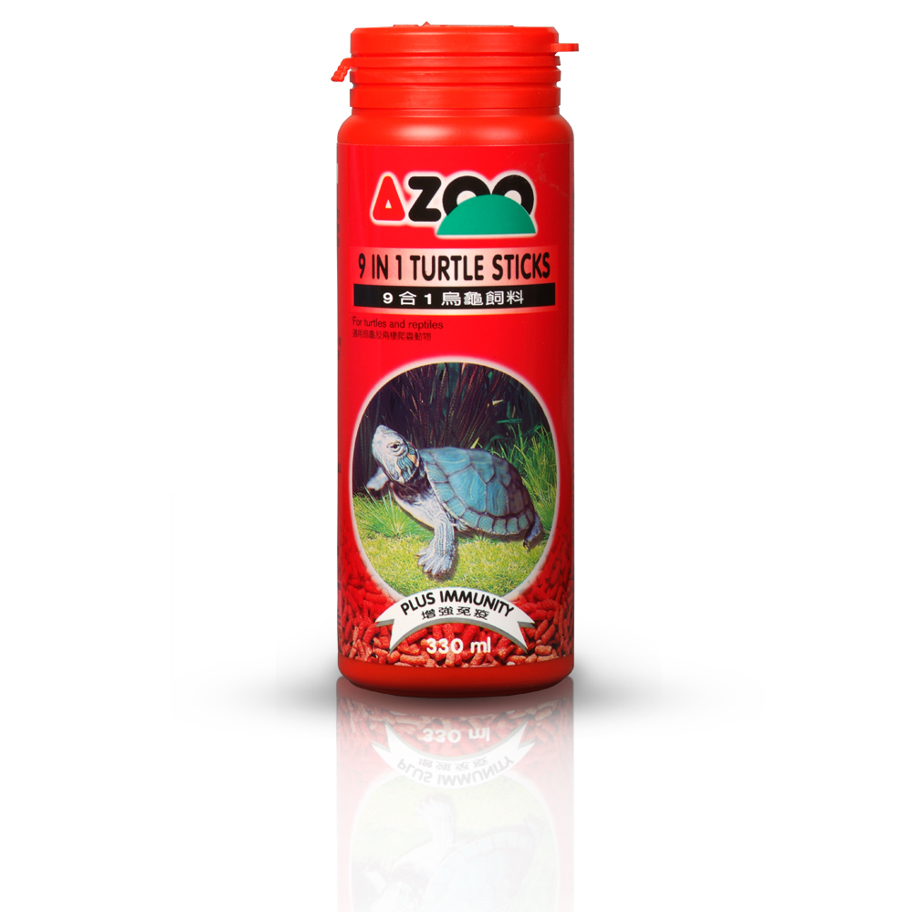 9 in 1 turtle stick (churritos para tortugas y reptiles acuáticos) 120 ml / 40 g