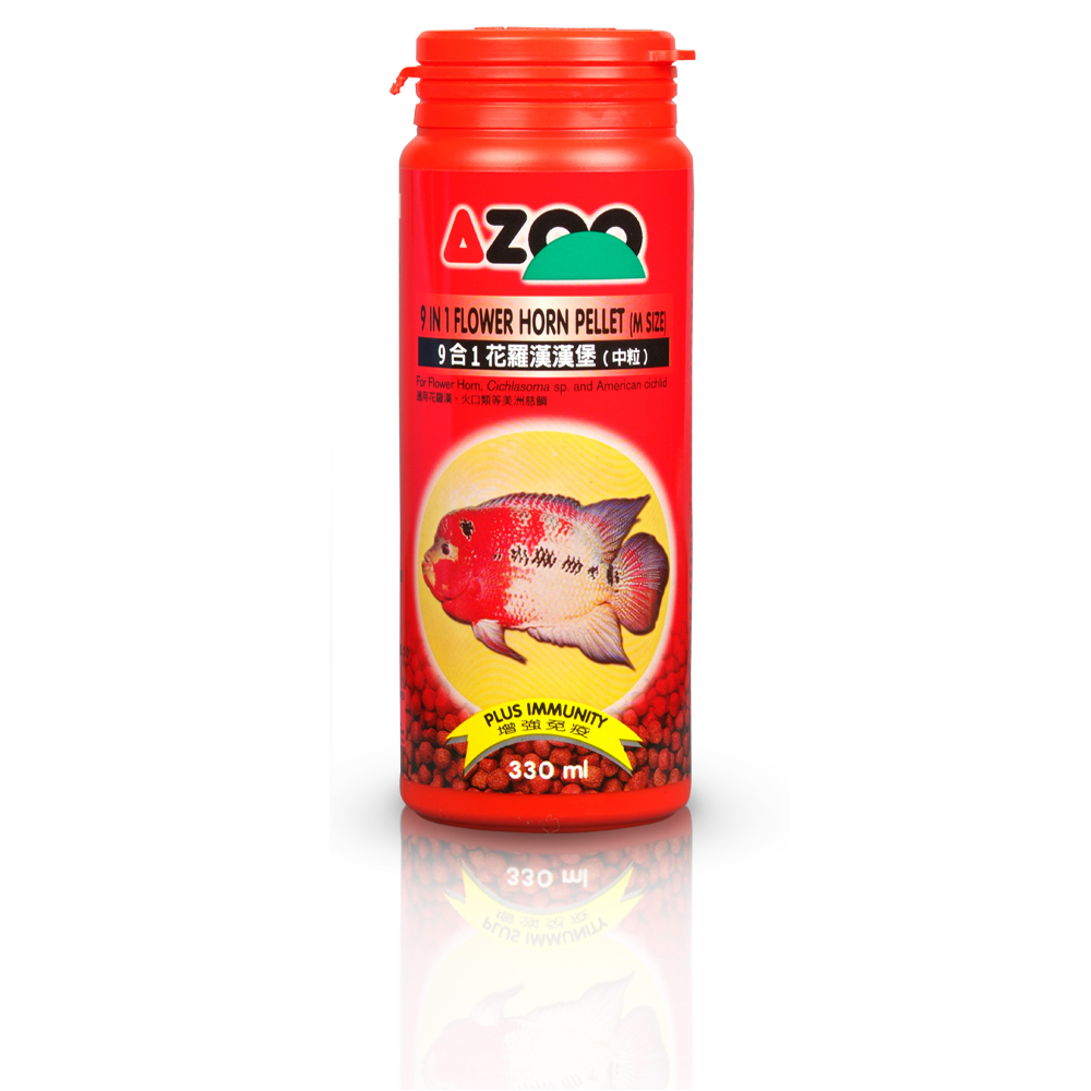 Flower Horn Pellet ch (p/cíclidos exóticos, matiza caracteres sexuales secundarios) 120 ml