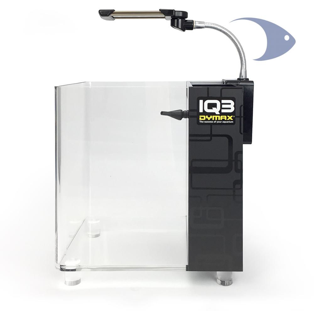 Mini Acuario de acrílico con filtro y lámpara LED graduable alta intensidad, 7 litros, VERDE